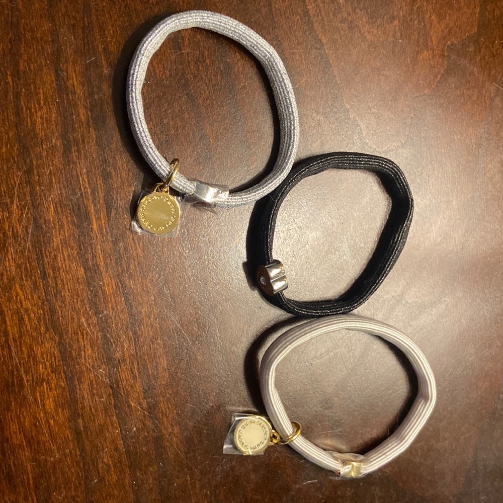 Marc Jacobs bracelet/hair ties and bonus ring